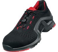 Uvex 1 Support Halbschuhe S1 85128 Noir, rouge (85128) 40 (Weite 12)