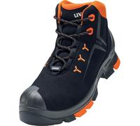 Uvex 2 Bottes S3 65092 Noir, Orange (65092) 39 (Weite 11)