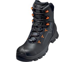Uvex 2 Bottes S3 65303 Noir, Orange (65303) 48 (Weite 12)