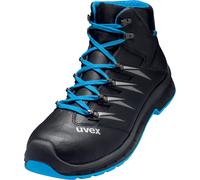 Uvex 2 Bottes Trend S3 69352 Bleu, Noir (69352) 45 (Weite 12)