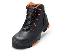 Uvex 2 chaussures de travail - Bottes de sécurité S3 SRC ESD - Orange-Noir - Largeur 12 / Wide - taille, Größe:41
