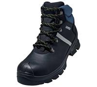 uvex 2 construction 6512150 Chaussures montantes de sécurité S3 Pointure (EU): 50 noir, bleu 1 paire(s)