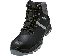 uvex Bottes de sécurité 2 construction S3 SRC – cuir hydrofuge, sans métal – Noir 43 EU