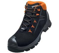 uvex 2 GTX MACSOLE® 6525244 antistatique (ESD) Chaussures montantes de sécurité S3 Pointure (EU): 44 noir, orange 1 paire(s)