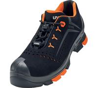 Uvex 2 Halbschuhe S1P 65012 Noir, Orange (65012) 39 (Weite 11)