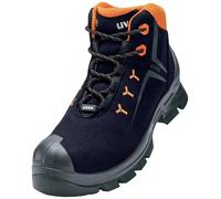 uvex 2 MACSOLE® 6529240 antistatique (ESD) Chaussures montantes de sécurité S3 Pointure (EU): 40 noir, rouge 1 paire(s)