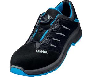 Uvex 2 Trend Halbschuhe S1P 69382 Bleu, Noir (69382) 42 (Weite 10)