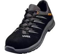 Uvex 2 Trend S1 Chaussures de travail pour homme et femme avec embout en acier - Gris - gris/noir, 52 EU