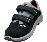 Uvex 2 Trend Sandales S1P 69062 Noir, Gris, Rouge (69062) 47 (Weite 11)