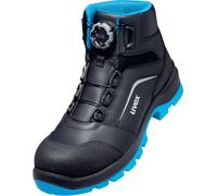 Uvex 2 Xenova® Botte S3 95692 Noir, Bleu (95692) 47 (Weite 11)