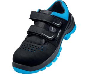 Uvex 2 Xenova® Sandales S1 95538 Noir, Bleu (95538) 38 (Weite 11)