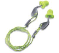Bouchons d'oreille xact-fit avec cordon réutilisable - boîte de 50 UVEX