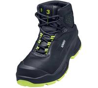 uvex 3 6872338 Chaussures montantes de sécurité S3 Pointure (EU): 38 noir, jaune 1 paire(s)