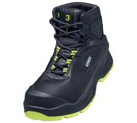 uvex 3 6872349 Chaussures montantes de sécurité S3 Pointure (EU): 48 noir, jaune 1 paire(s)