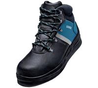 uvex 3 asphaltpro 6559243 Chaussures montantes de sécurité S3 Pointure (EU): 43 noir, bleu 1 paire(s)