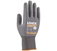 uvex Gants de travail Phynomic Lite 6004010 – Taille 10, Gris, 1 pc
