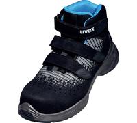 uvex 68325 gel. klett S1 PU W12 Gr:41 6832541 Chaussures montantes de sécurité S1 Pointure (EU): 41 bleu, noir 1 pc(s)