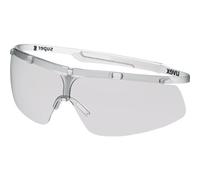 Uvex 9172 Super G Spec Argent Miroir objectif Lunettes de sécurité, 166, Transparent,