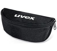 Uvex Étui à lunettes de sécurité 9954-500 toile, fermeture robuste, attache ceinture Noir