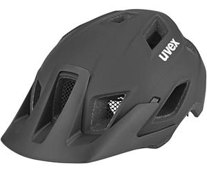 uvex Access - Casque de VTT Léger pour Hommes et Femmes - Réglage de la Taille Individuel - Ventilation Optimisée - Black - 52-57 cm