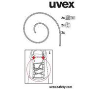 Uvex Accessoires Lacets élastiquesrsenkel Mit Raccordement rapidersch 95912 Weite