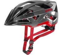 uvex Active - Casque Polyvalent sûr pour Hommes et Femmes - Réglage de la Taille Individuel - à Compléter avec Un Éclairage LED - Anthracite-Red - 52-57 cm