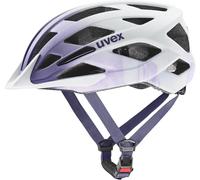 uvex air Wing 2 CC - Casque de vélo léger pour Enfants - réglage de la Taille Individuel - Ventilation optimisée - Lilac-White Matt, 52-57 cm