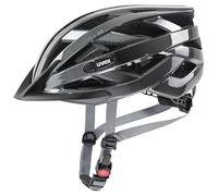 uvex Air Wing - Casque Polyvalent Léger pour Hommes et Femmes - Réglage de la Taille Individuel - à Compléter avec un Éclairage Led - Grey-Black - 52-57 cm