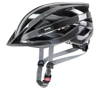 uvex air Wing - Casque Polyvalent léger pour Femmes et Hommes - Ajustement Individuel - Extensible avec éclairage LED - Grey-Black - 52-57 cm