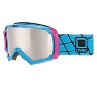 UVEX - Apache II Herren Ski- und Snowboardbrille (Pink/Blau) uni Rose - Pink/Cobalt