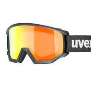 Uvex athletic CV - lunettes de ski pour adults - Catégorie de filtre 2 - anti-buée - black m SL/orange-green - one size