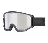 Uvex athletic CV - lunettes de ski pour adults - Catégorie de filtre 2 - anti-buée - black m. SL/white-green - one size