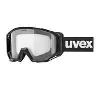 Uvex athletic - lunettes de ski pour adults - Catégorie de filtre 0 - anti-buée - black matt SL clear - one size