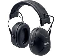 Uvex Casque antibruit aXess one – Protection auditive active – Bluetooth – 31 dB – Noir