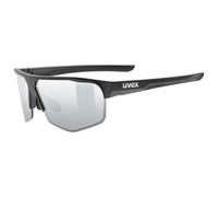 Uvex Axos Set Sunglasses Clair Mirror Silver/CAT3+Clear/CAT0 Black Matt