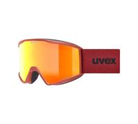 Masque Uvex Blast FM rouge mat avec lentille miroir Red