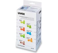 uvex bouchons d'oreilles xact-fit 2124003 vert SNR 26 dB 400 paires taille M