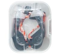 uvex bouchons d'oreilles xact-fit 2124017 gris, transparent SNR 26 dB 50 paires taille S