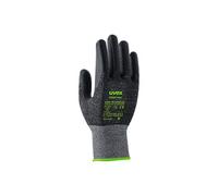 UVEX C300 Wet 60542 Lot de 10 paires de gants anti-coupures en tissu mélangé fibre de verre, plastique, caoutchouc Taille 8