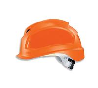 UVEX casque de protection pheos B-S-WR blanc visière courte 9772.031, couleur:orange