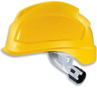 Uvex Casque de protection Pheos E-S-Wr 9770131 Jaune Sans aérations (97703)