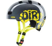 UVEX casque de vélo kid 3 dirtbike grey-lime taille S (51-55 cm)
