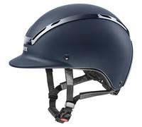 uvex Casque d'équitation exxeed active avec cadre brillant en laque piano S-M (56-58 cm)