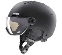 Uvex - Wanted Visor Pro V - Casque de ski - 58-61 cm - black matt / clear
