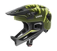 uvex casque intégral react jr. vert