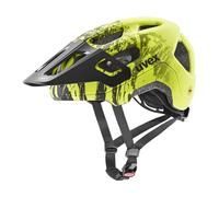 uvex React jr. MIPS - Casque de Bicyclette léger pour Enfants - réglage de la Taille Individuel - système MIPS - Lime - Black - 52-56 cm