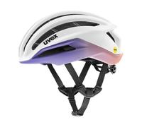 Uvex Surge Aero Mips Helmet Blanc 53-56 cm White / Lilac Apricot Matt