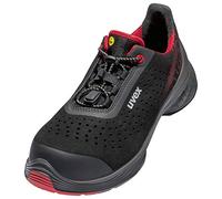 Uvex Chaussures Basses Perforées G2 S1 P SRC 6837251 1 G2 6837251 ESD Chaussures Basses de sécurité S1P Pointure (UE) : 51 Rouge/Noir 1 Paire Durable et robusteHomme