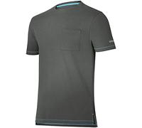 Uvex Chemise à col Ras du Cou à Manches Courtes Tune-Up pour Hommes - Gris - M