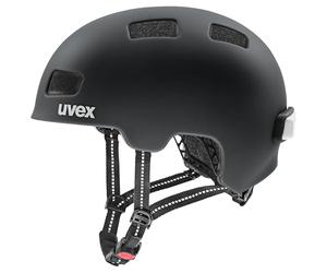 uvex City 4 - Casque de Bicyclette léger pour Adults - réglage de la Taille Individuel - Doublure Lavable - Black Matt - 58-61 cm